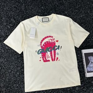 Gucci cat print short sleeves